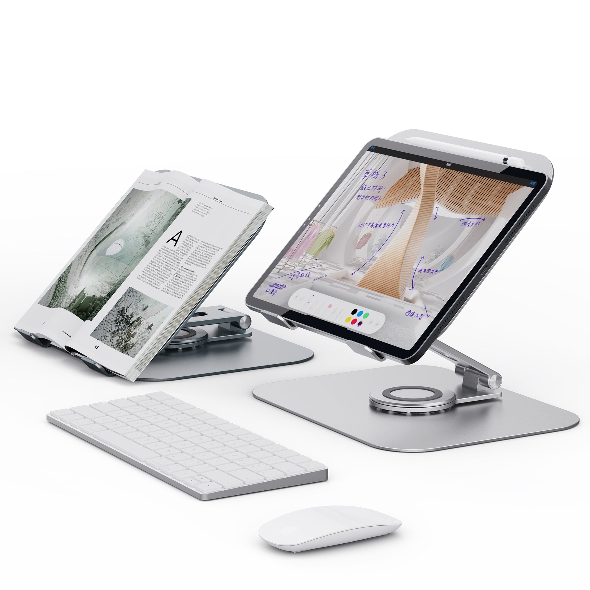 Ergonomische laptophouder