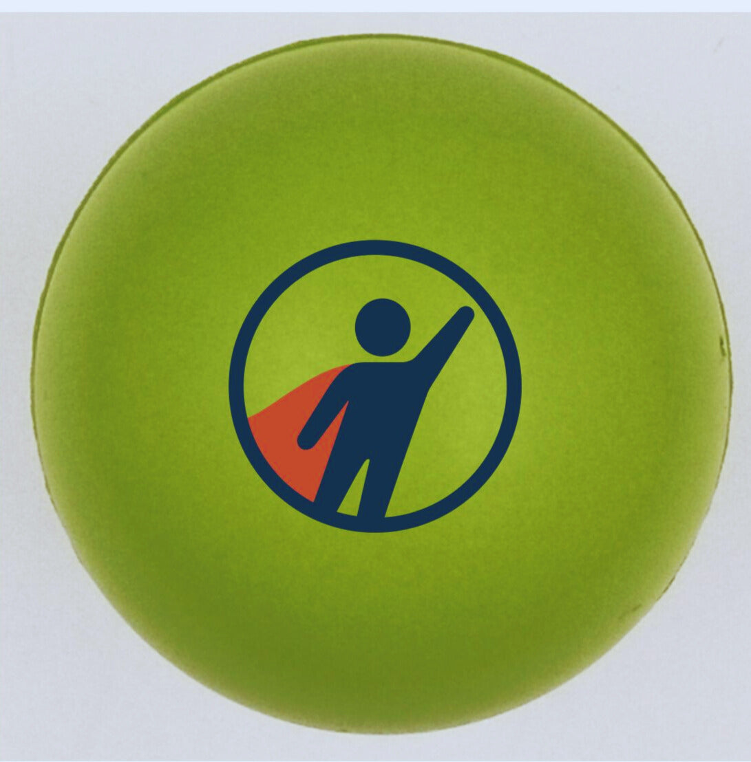 Kantoorheld stressbal