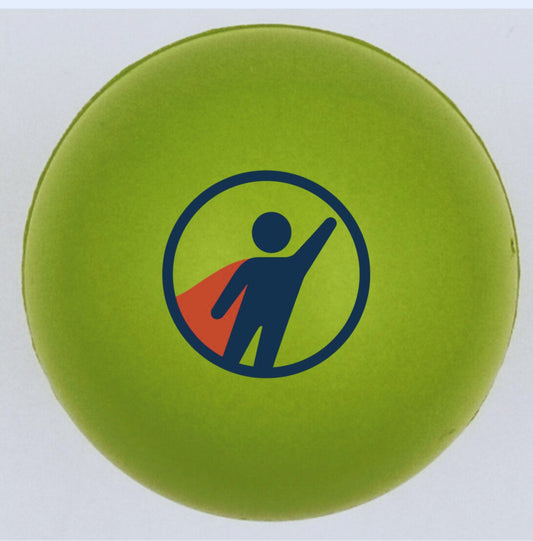 Kantoorheld stressbal