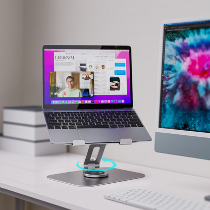 Ergonomische laptophouder