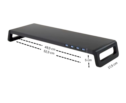 Monitorstandaard met USB-docking