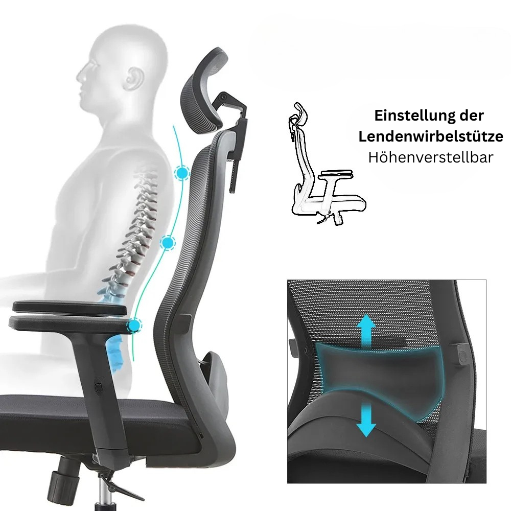 Ergonomische bureaustoel